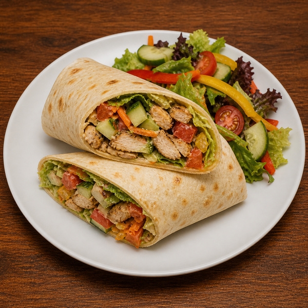 Caribbean Chicken Wrap