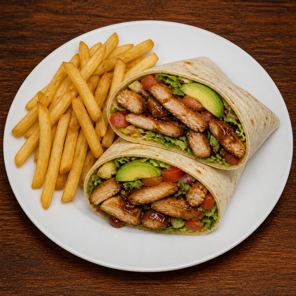 BBQ Chkn & Avacado Wrap